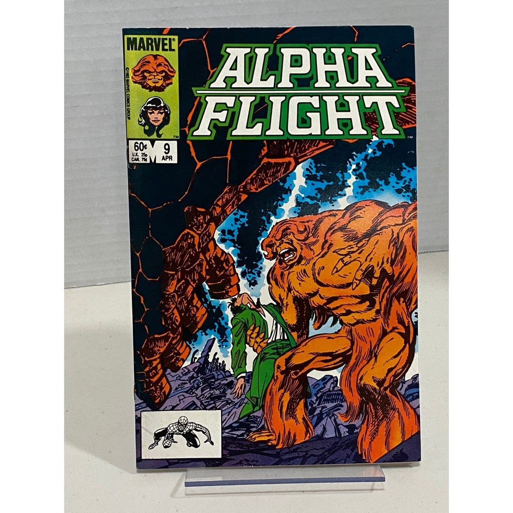 Marvel Comic Alpha Flight #9 Bronze Age Multi-Color Single Issue Good